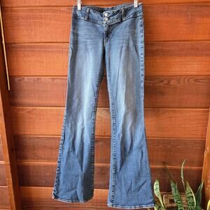 Blue Cult Womens Vintage Y2K Low-rise Bootcut Denim Jeans Size 28